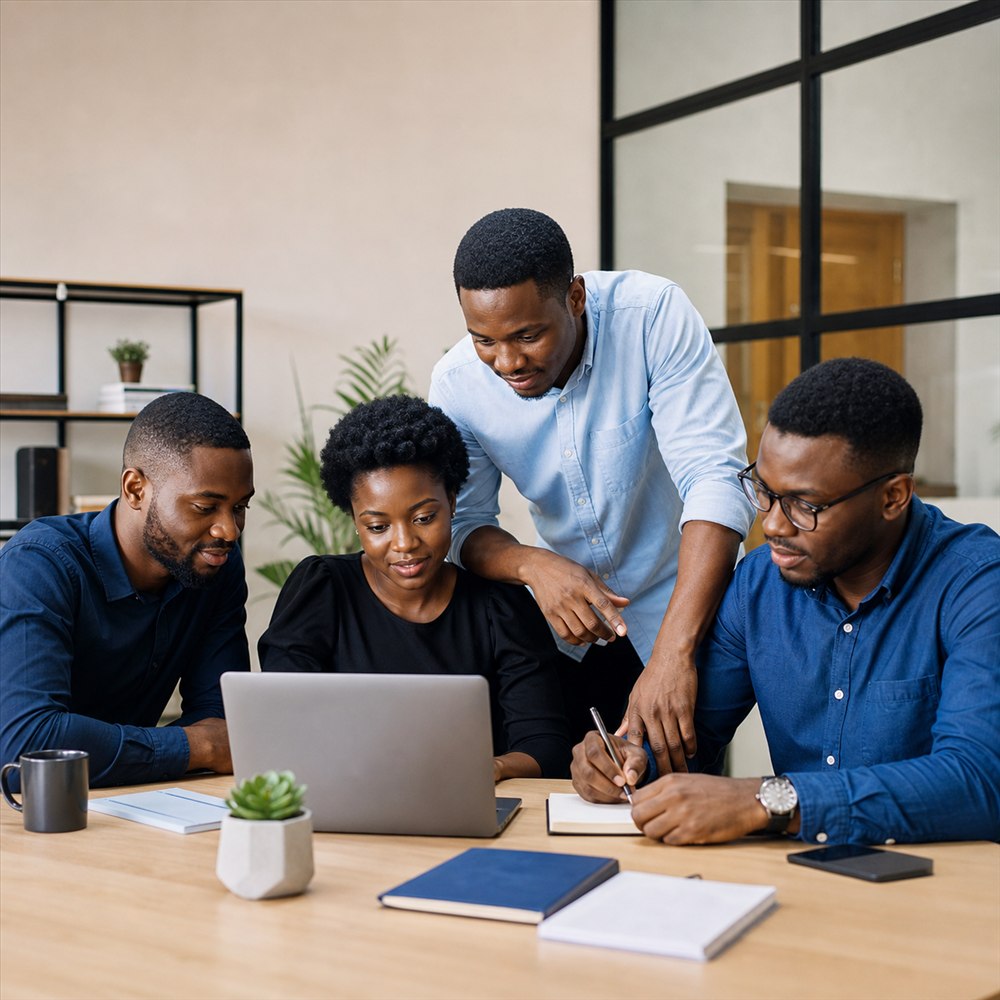 Equipe Onyotech TCP au travail